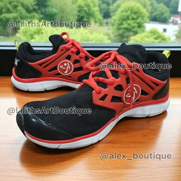 Zumba Fitness Shoes - 🖤Zumba Fly Fusion HJC Low Top Shoes(F023)-Size 9.5 for Unisex